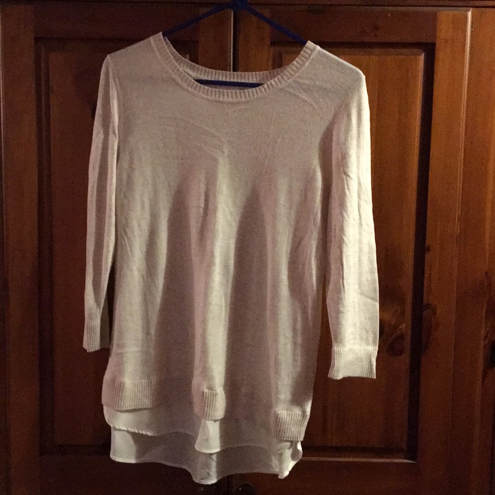 Cream colored sweater